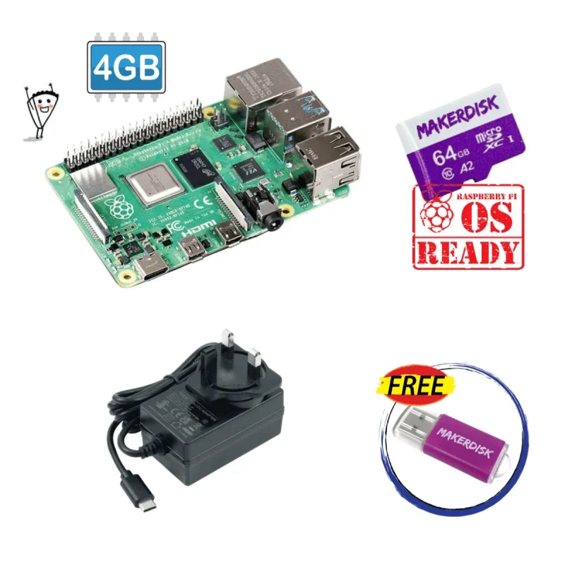 Raspberry Pi 4 Model B - 4GB ram